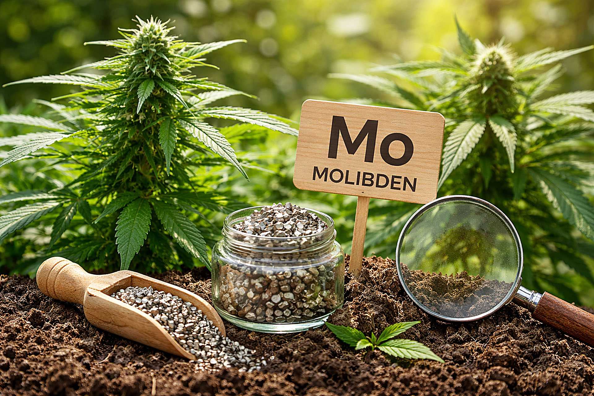 Molibden w konopiach