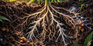 System korzeniowy konopi